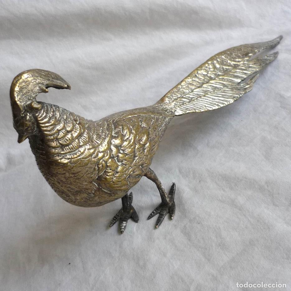 Antig&uuml;edades: Figura de fais&aacute;n en bronce - Foto 1
