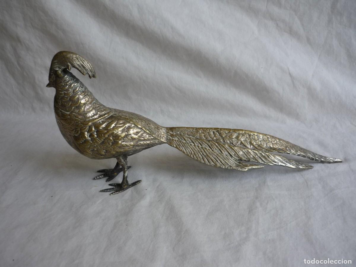 Antig&uuml;edades: Figura de fais&aacute;n en bronce - Foto 2