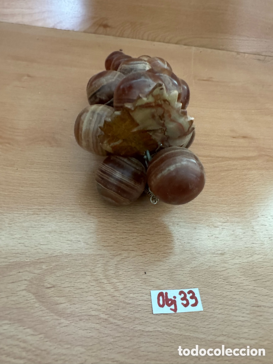 Antig&uuml;edades: Racimo de Uvas en Piedras Semipreciosas - Foto 2
