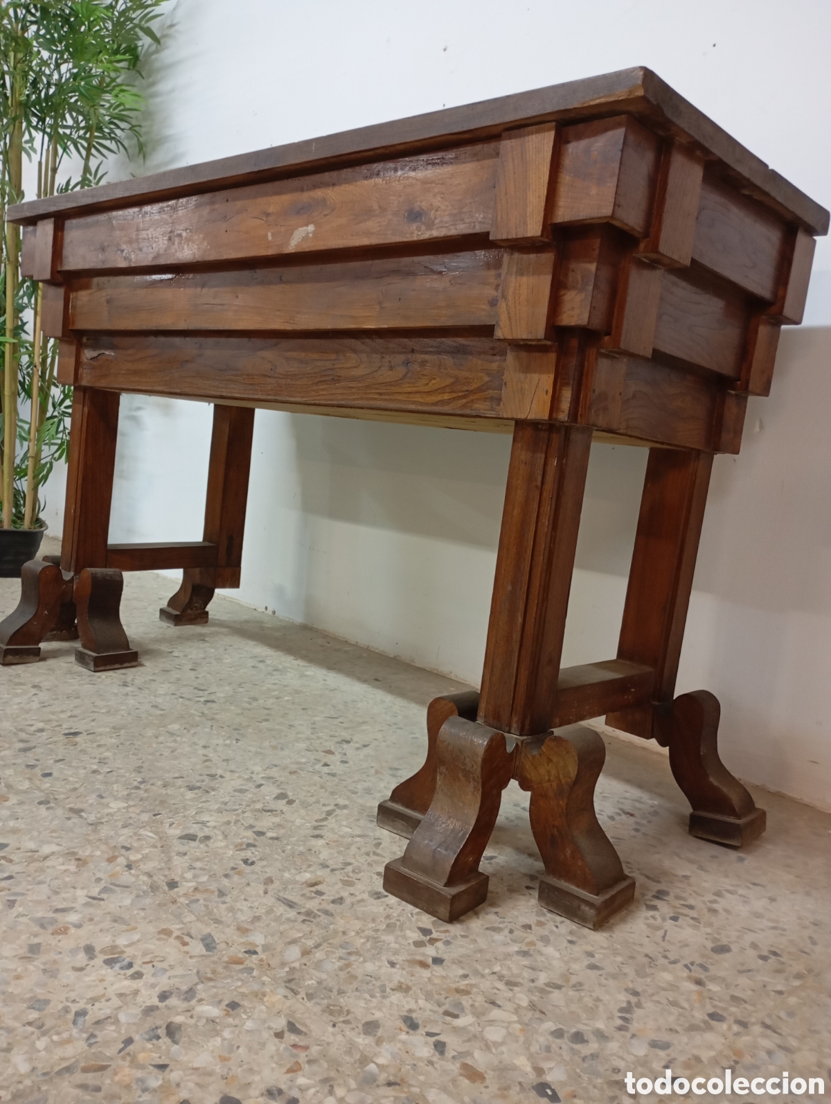 Antig&uuml;edades: MOSTRADOR ART DECO ROBLE - Foto 4