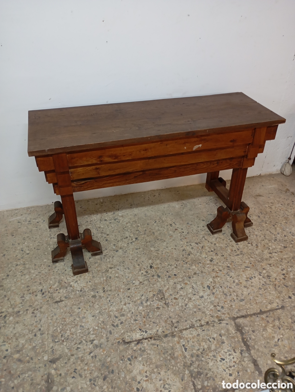 Antig&uuml;edades: MOSTRADOR ART DECO ROBLE - Foto 6