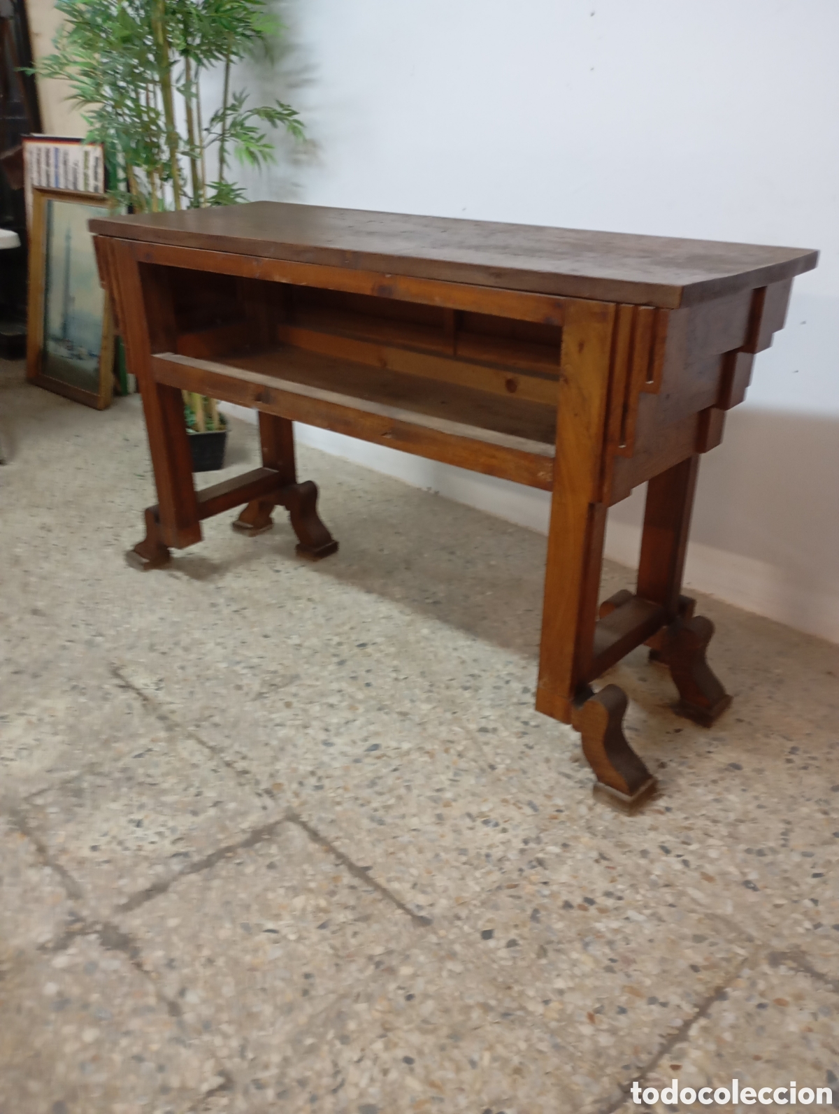 Antig&uuml;edades: MOSTRADOR ART DECO ROBLE - Foto 7