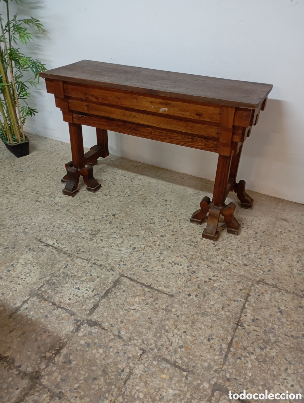 Antig&uuml;edades: MOSTRADOR ART DECO ROBLE - Foto 1
