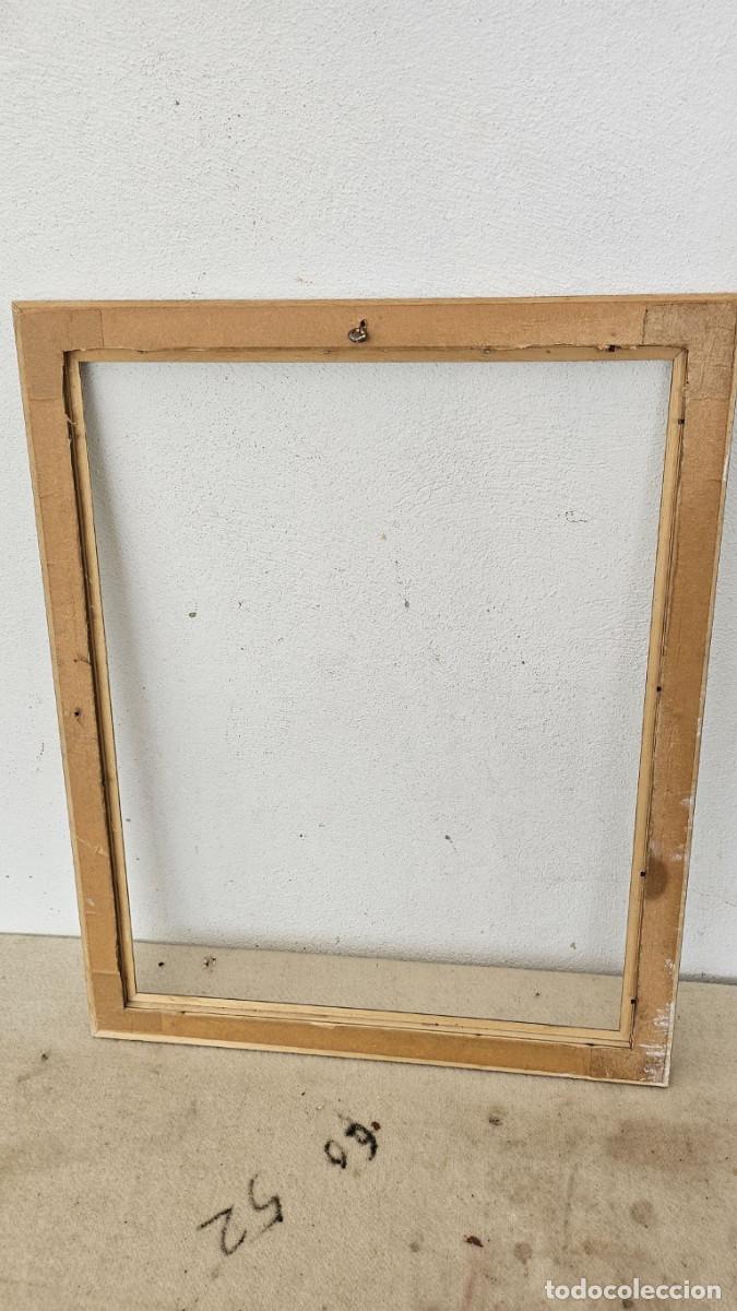 Antig&uuml;edades: marco de madera blanco - Foto 2