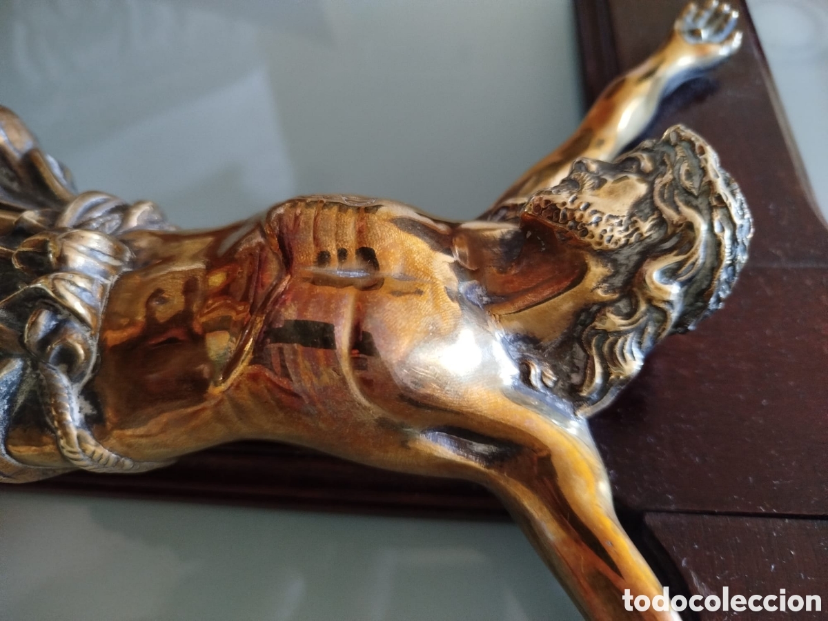 Antig&uuml;edades: Antiguo CRUCIFIJO DE BRONCE - Foto 21