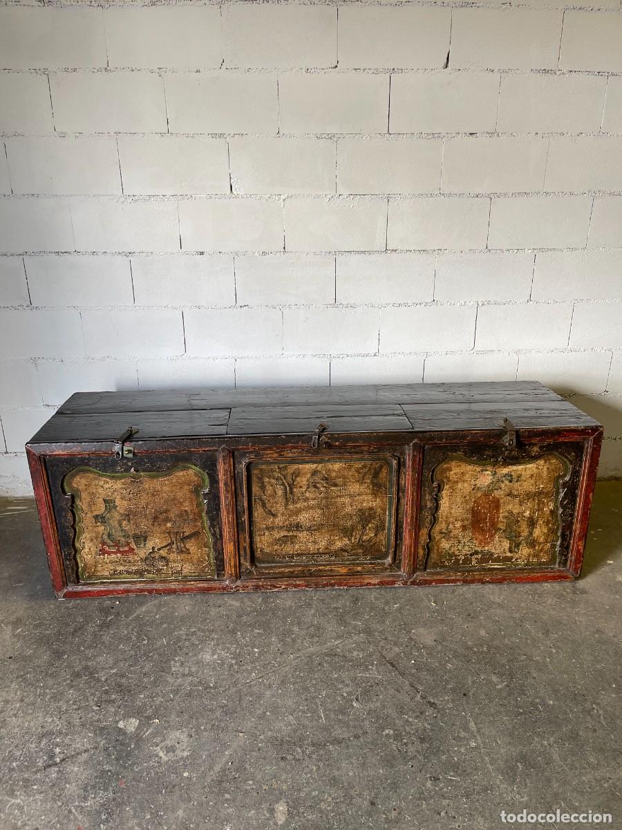Antig&uuml;edades: mueble chino antiguo original restaurado - Foto 1