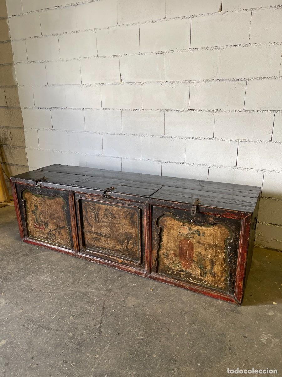 Antig&uuml;edades: mueble chino antiguo original restaurado - Foto 2