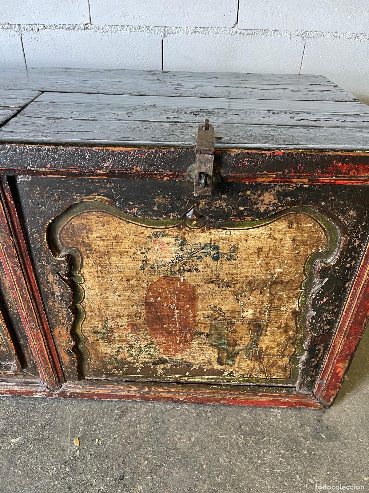 Antig&uuml;edades: mueble chino antiguo original restaurado - Foto 8