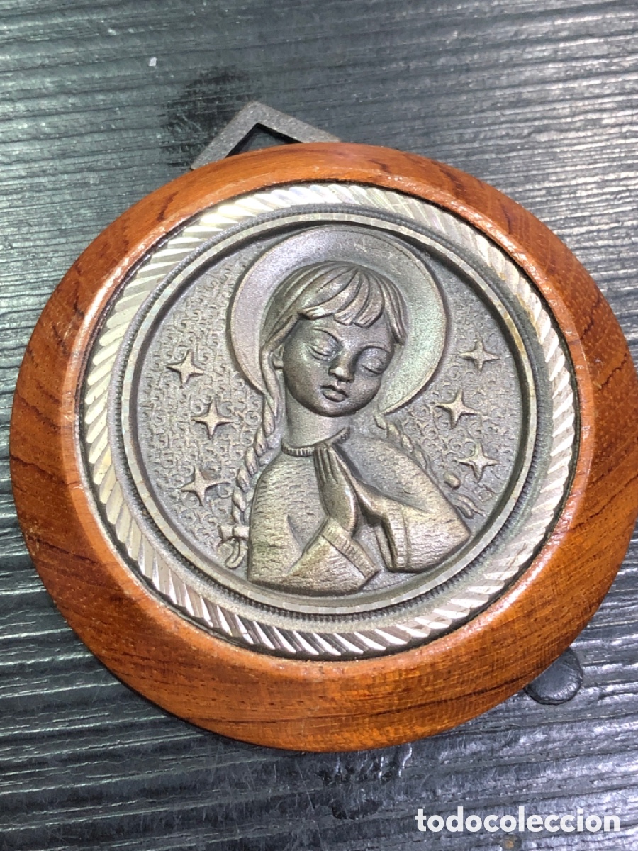 Antig&uuml;edades: Medalla de plata virgen (L9) - Foto 1