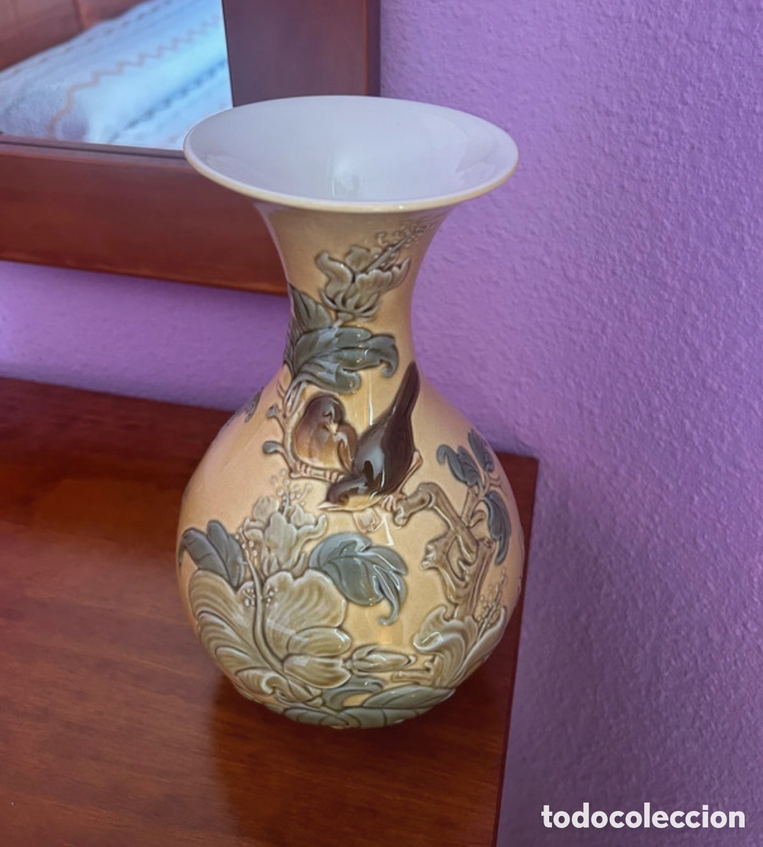 Antig&uuml;edades: Jarr&oacute;n Lladr&oacute; gorriones - Foto 5