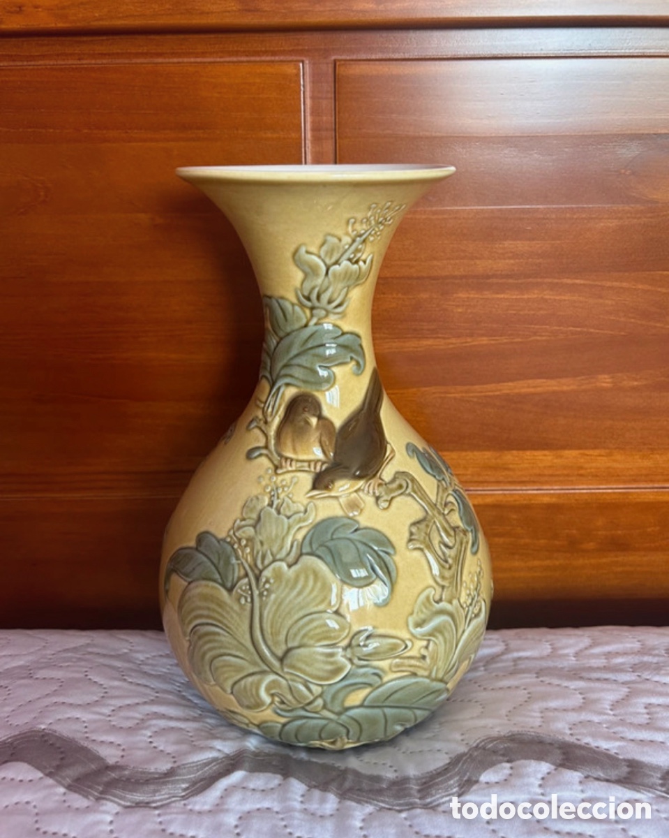 Antig&uuml;edades: Jarr&oacute;n Lladr&oacute; gorriones - Foto 1