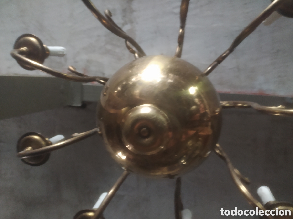 Antig&uuml;edades: MAGN&Iacute;FICA L&Aacute;MPARA HOLANDESA - Foto 7