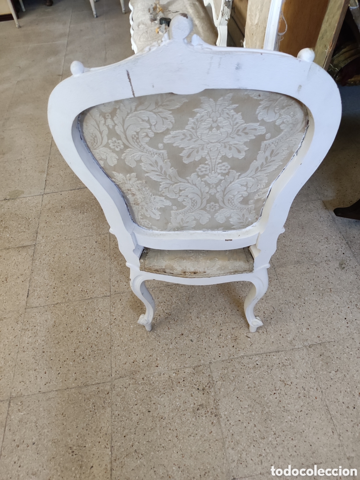 Antig&uuml;edades: Pareja de sillas estilo Luis xv - Foto 7