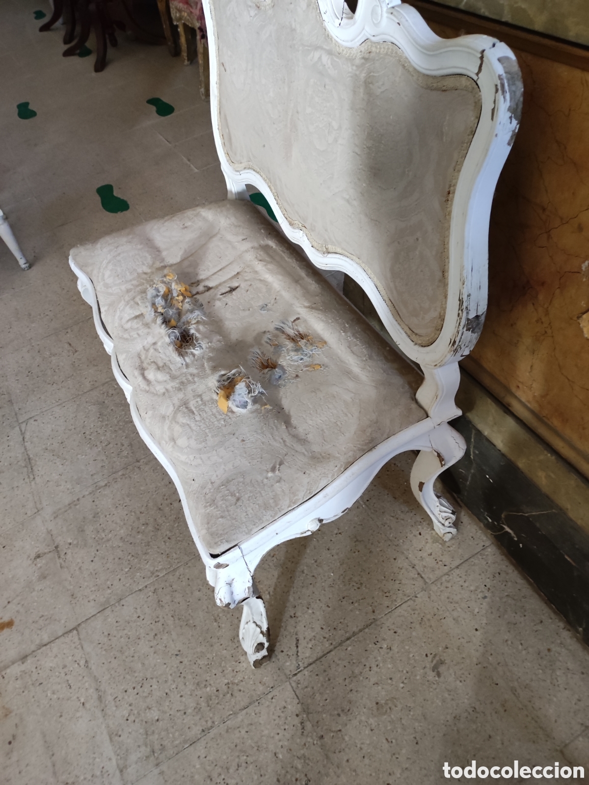 Antig&uuml;edades: Sof&aacute; estilo Luis xv decap&eacute; - Foto 2
