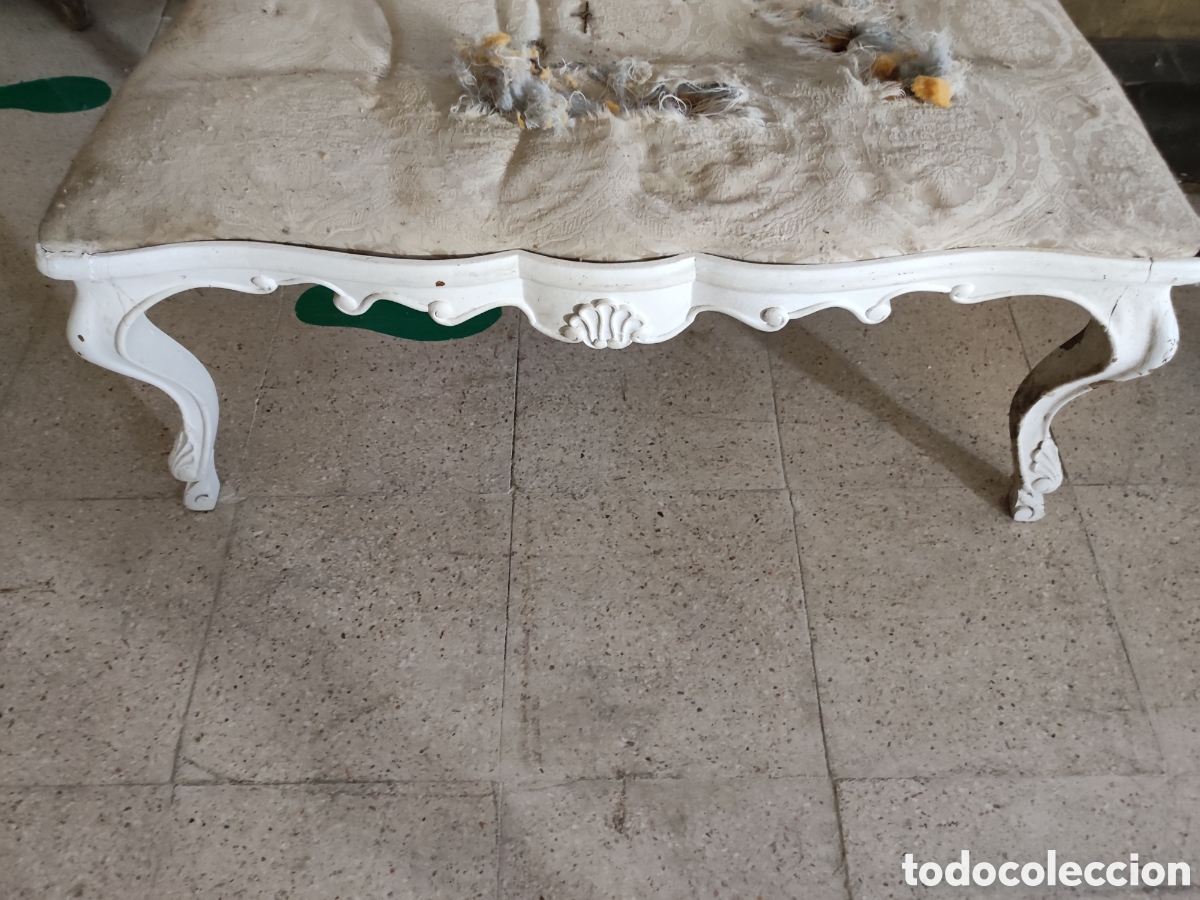 Antig&uuml;edades: Sof&aacute; estilo Luis xv decap&eacute; - Foto 3