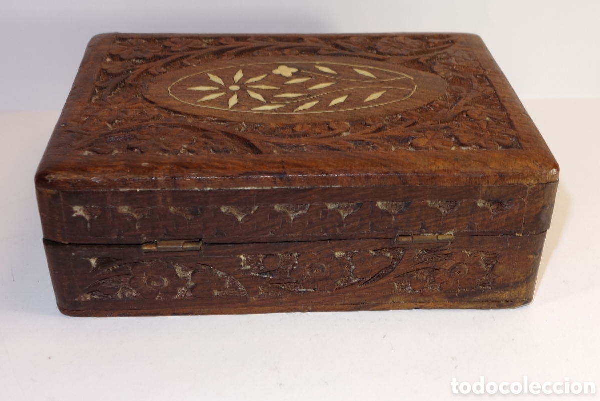 Antig&uuml;edades: Caja hind&uacute; siglo XIX - Foto 2
