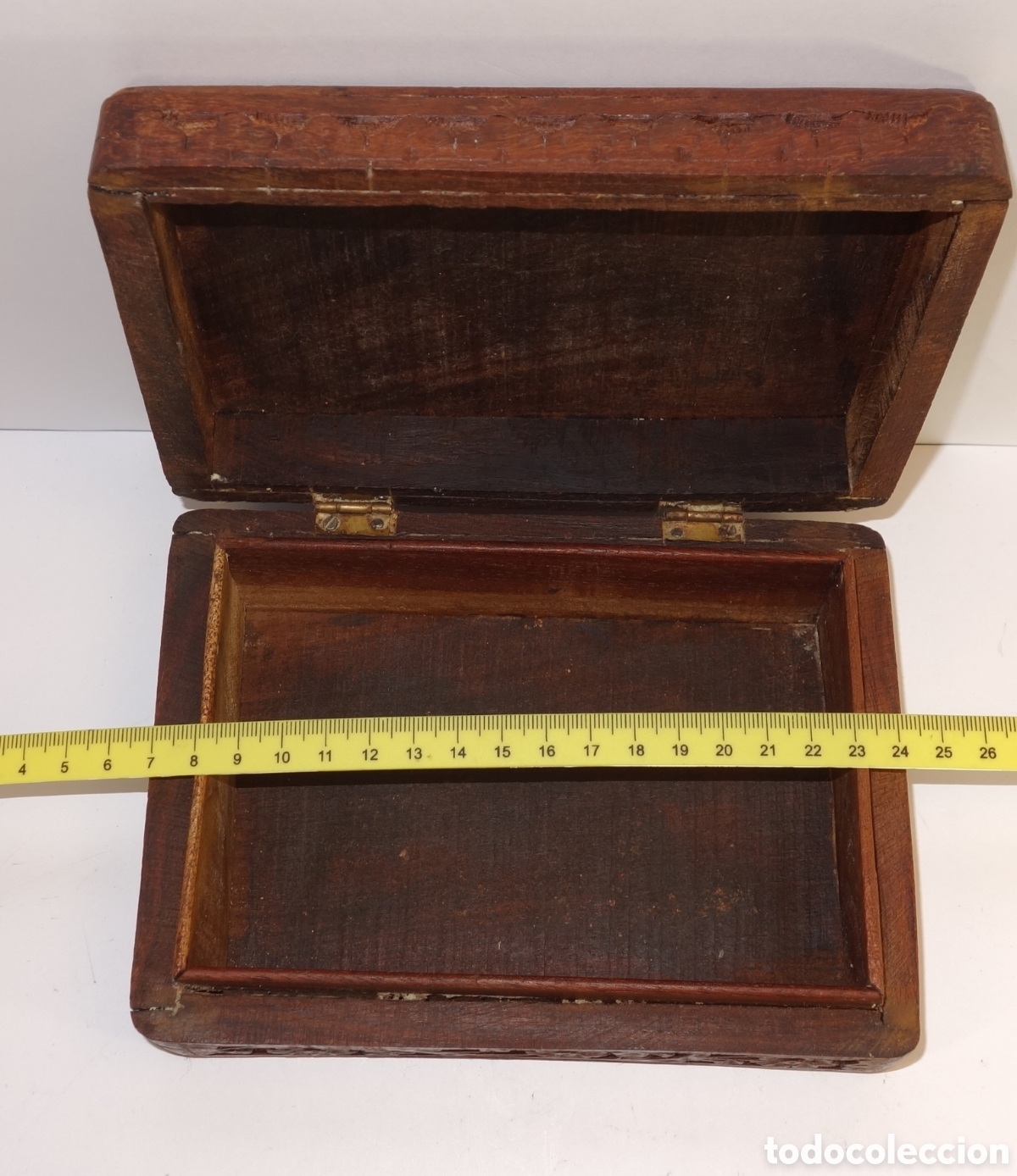 Antig&uuml;edades: Caja hind&uacute; siglo XIX - Foto 5