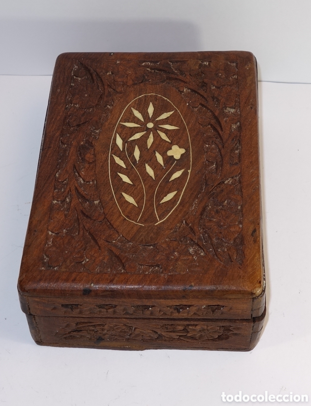 Antig&uuml;edades: Caja hind&uacute; siglo XIX - Foto 1