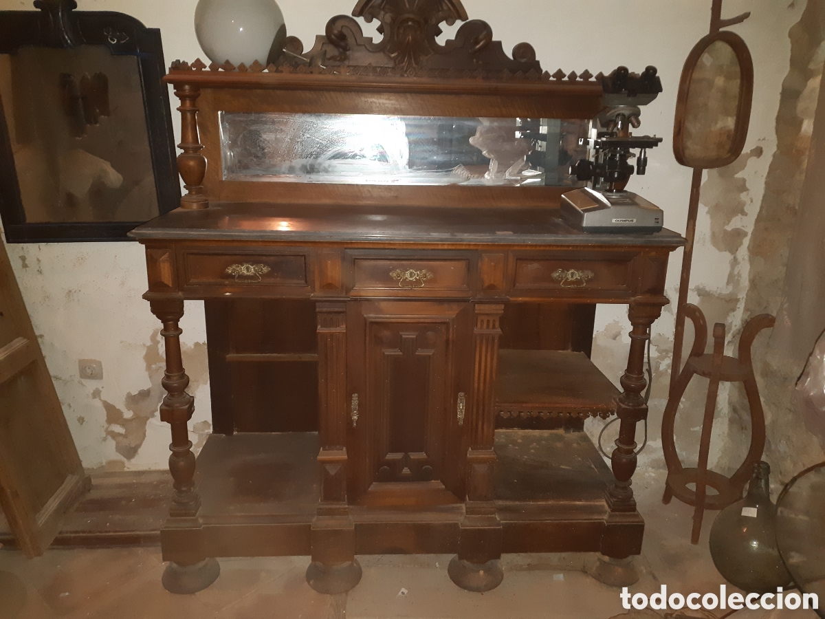 Antig&uuml;edades: Buffet modernista sin restaurar.final s-xvIII - Foto 9