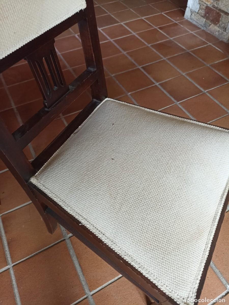 Antig&uuml;edades: 6 sillas en madera de Haya - Foto 2