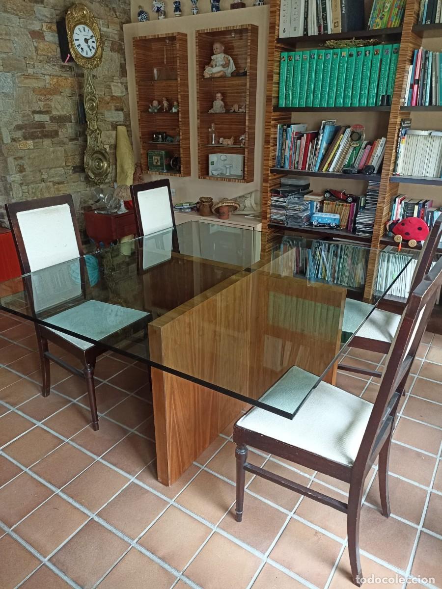 Antig&uuml;edades: 6 sillas en madera de Haya - Foto 4