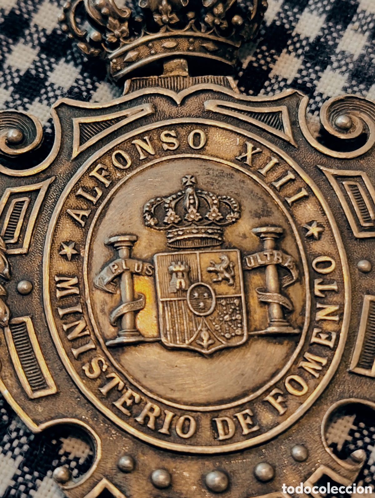 Antig&uuml;edades: Medalla plata Alfonso XIII - Foto 5