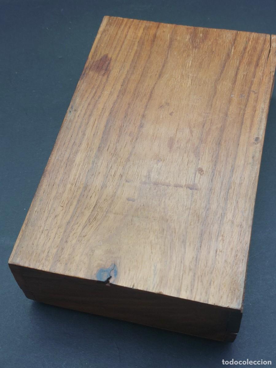 Antig&uuml;edades: CAJA DE MADERA CON INCRUSTACI&Oacute;N - Foto 7