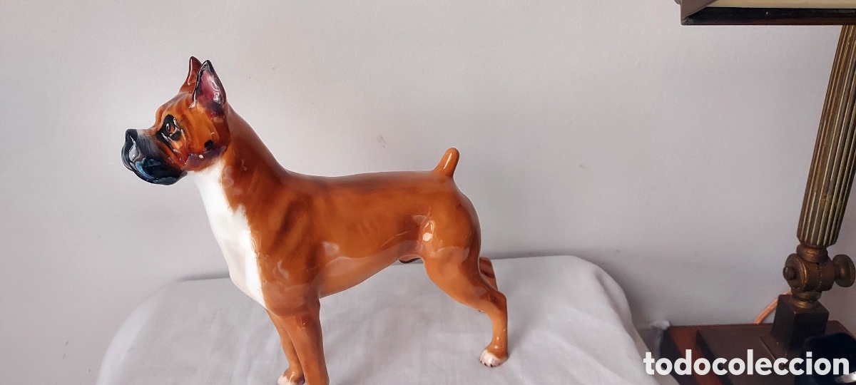 Antig&uuml;edades: PERRO BOXER ROYAL DOULTON - Foto 3