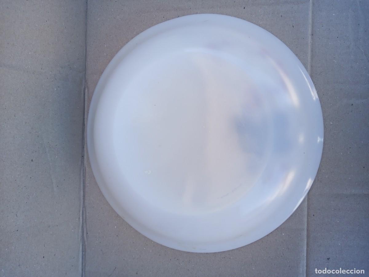 Antig&uuml;edades: LINDA ENSALADERA DE CRISTAL DE OPALINA - Foto 10