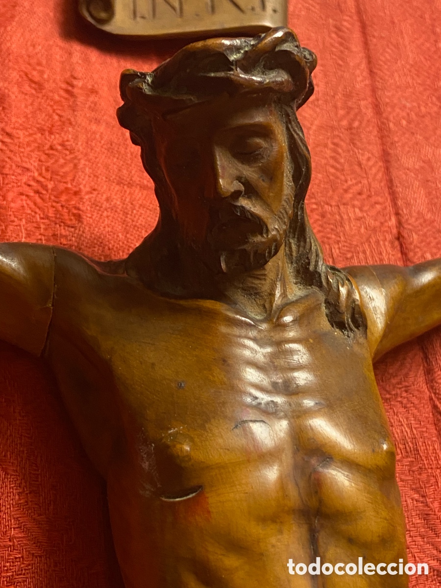 Antig&uuml;edades: CRISTO BOJ ENMARCADO - Foto 5
