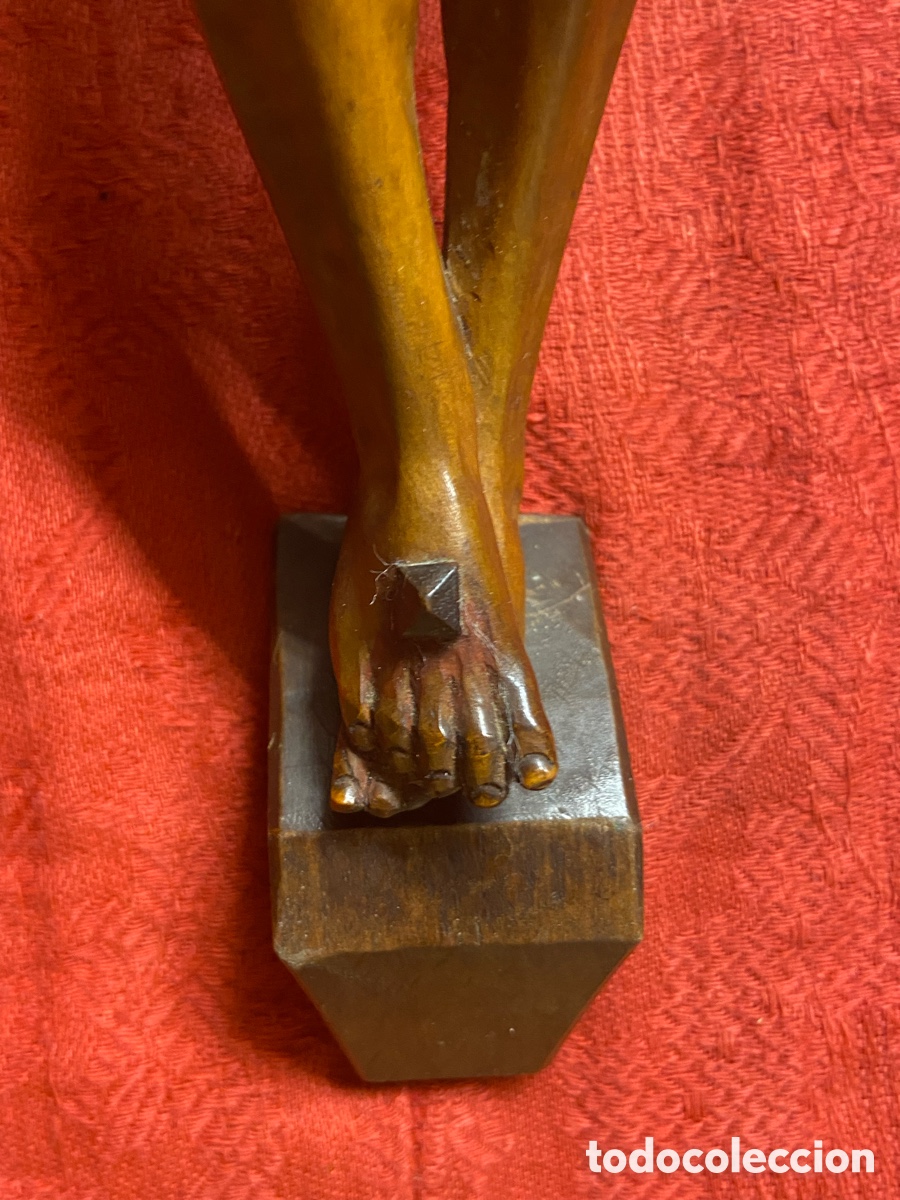 Antig&uuml;edades: CRISTO BOJ ENMARCADO - Foto 7