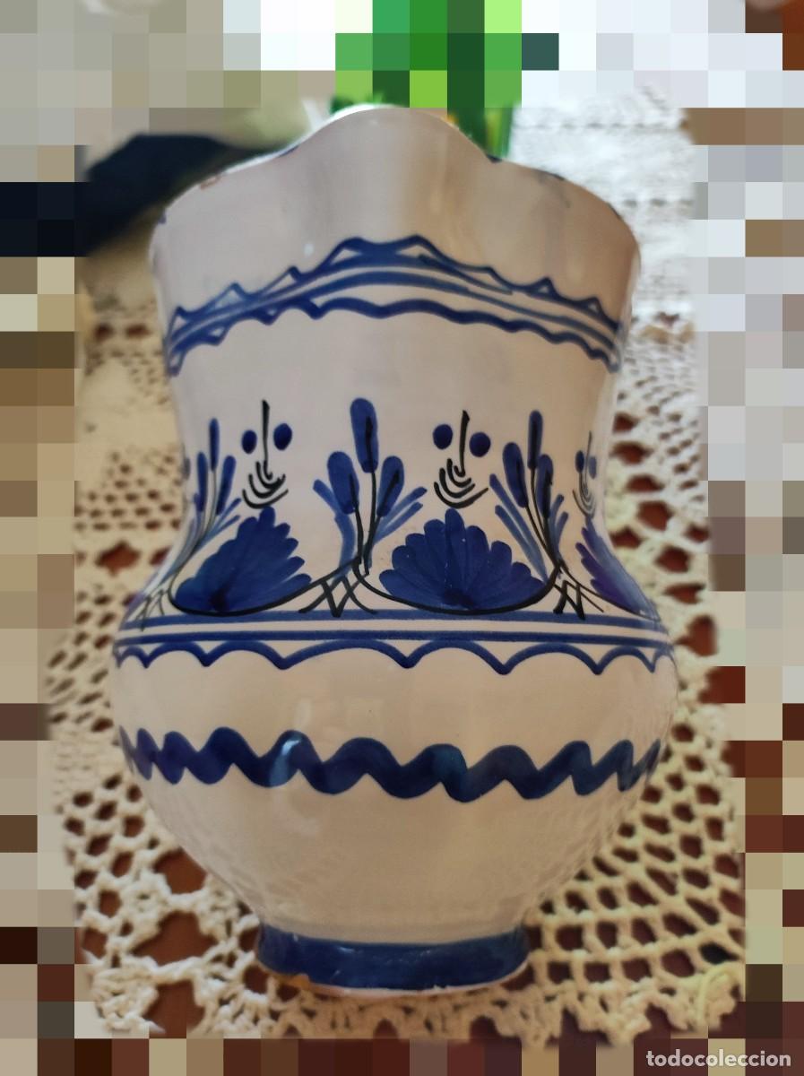 Antig&uuml;edades: Jarra cer&aacute;mica pintada a mano - Foto 1