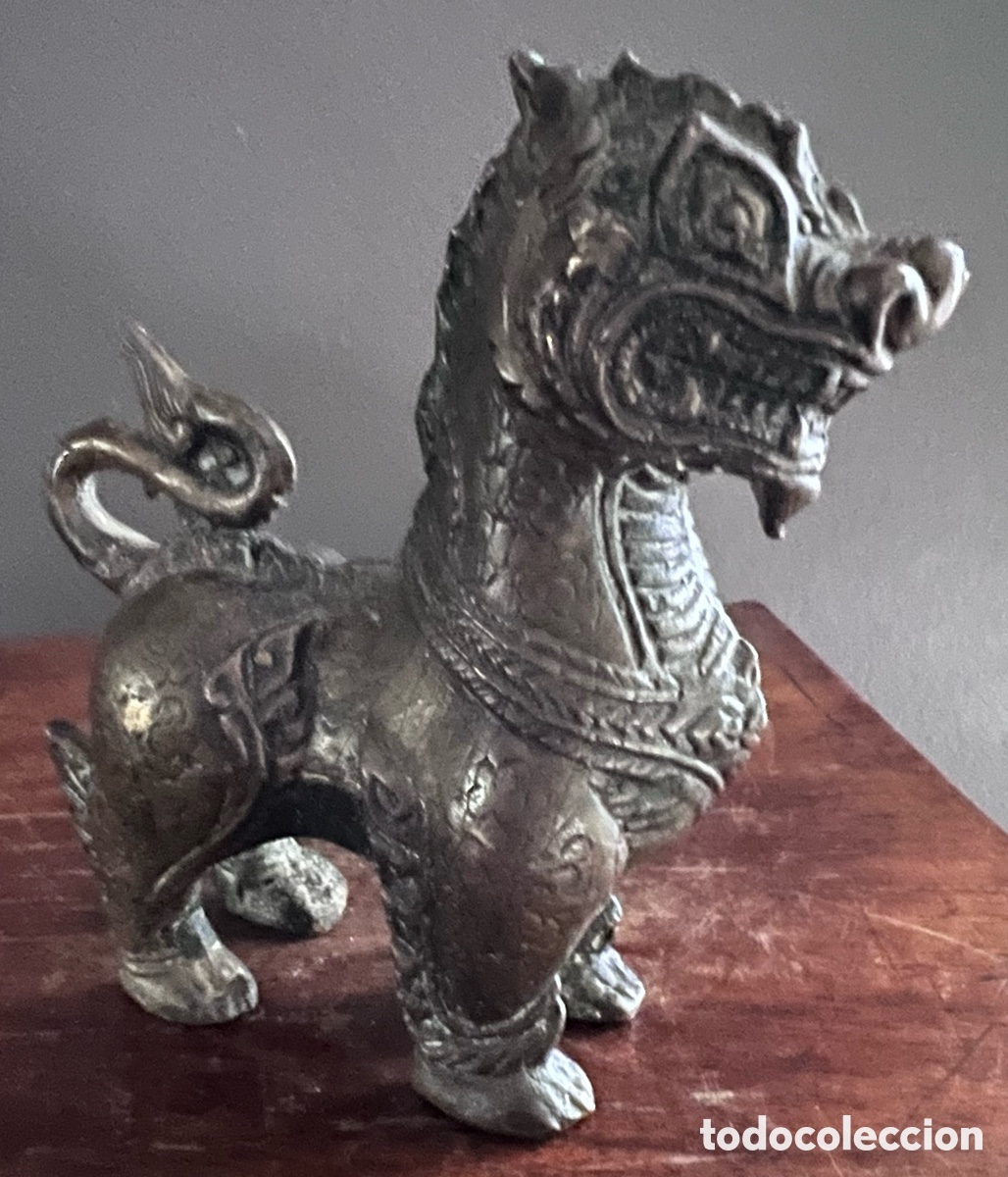 Antig&uuml;edades: Estatuilla de Leon Fu - Foto 4