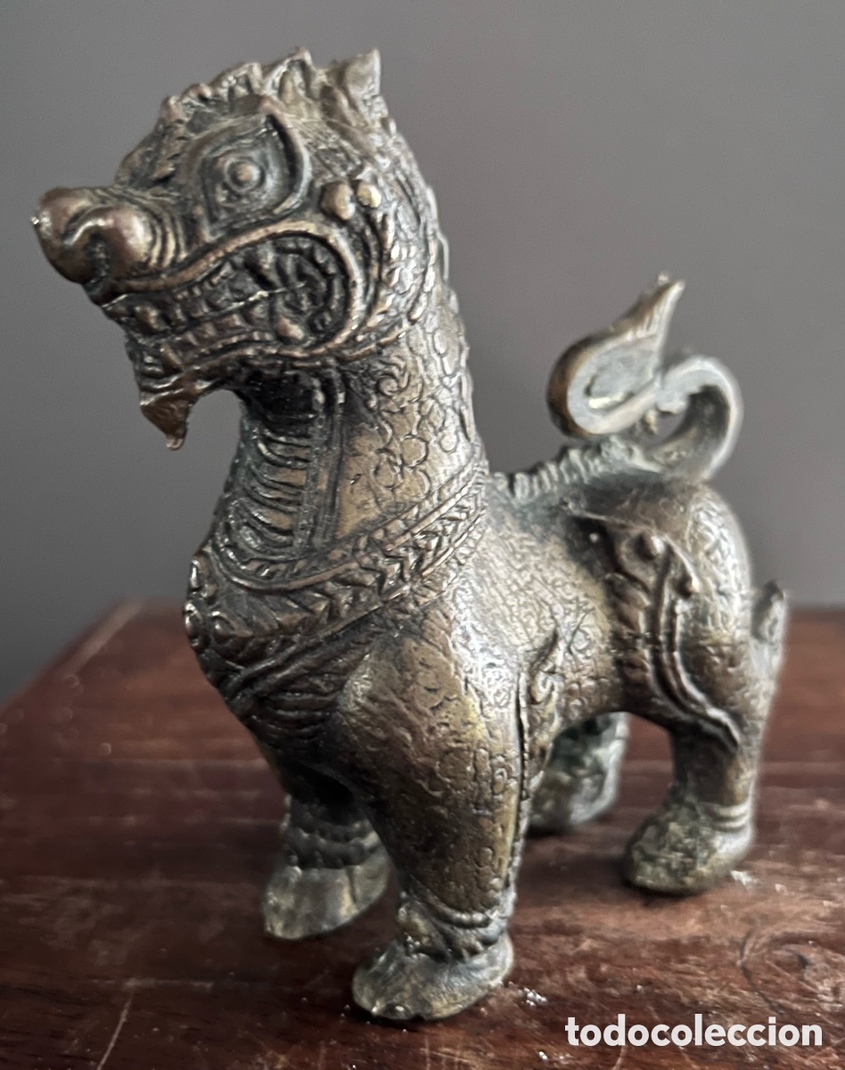 Antig&uuml;edades: Estatuilla de Leon Fu - Foto 5