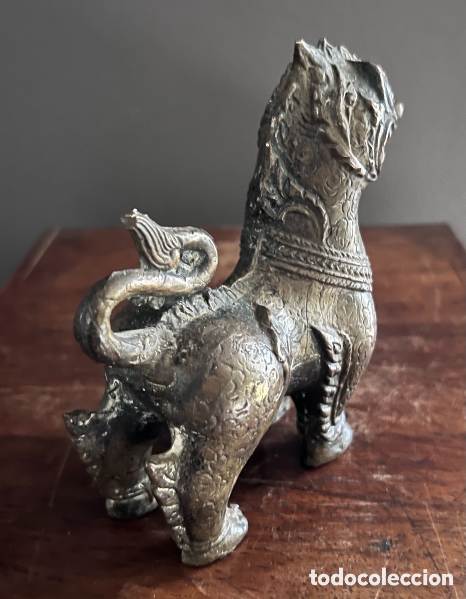 Antig&uuml;edades: Estatuilla de Leon Fu - Foto 7