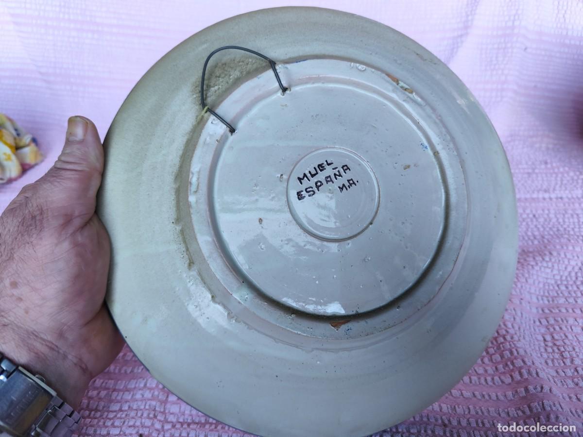 Antig&uuml;edades: PLATO, MUEL ESPA&Ntilde;A M.A. 27 CM - Foto 4