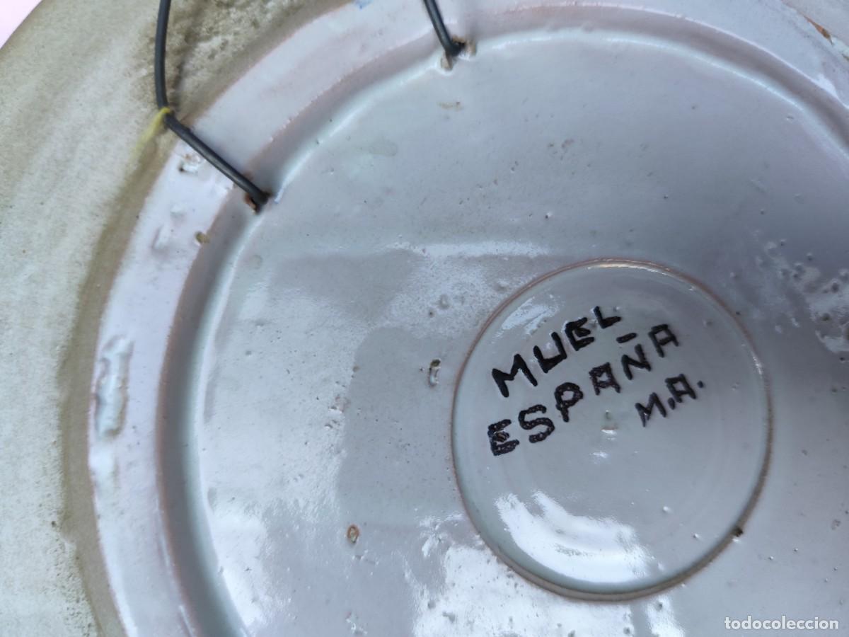 Antig&uuml;edades: PLATO, MUEL ESPA&Ntilde;A M.A. 27 CM - Foto 5