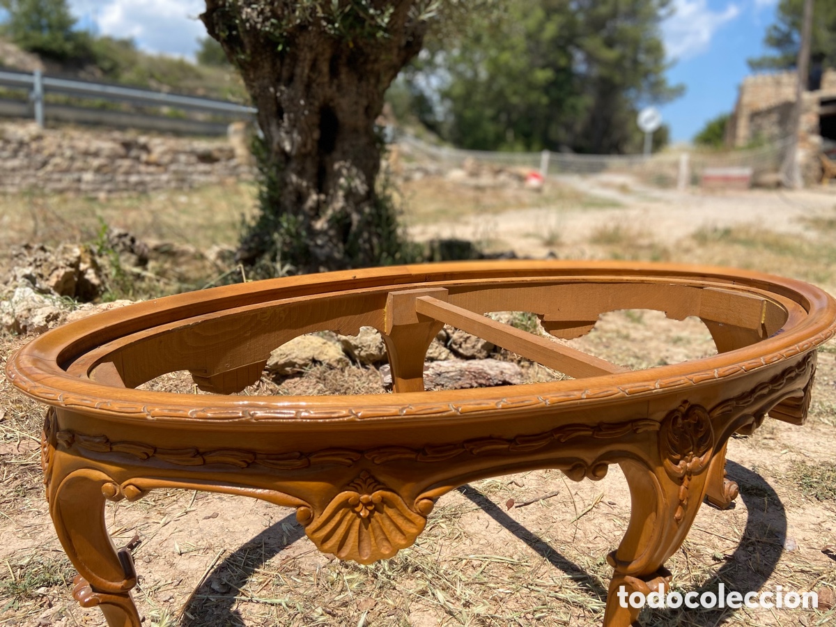 Antig&uuml;edades: Espectacular mesa de centro isabelina - Foto 7