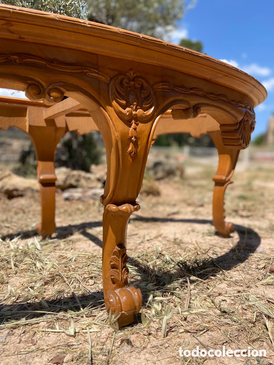 Antig&uuml;edades: Espectacular mesa de centro isabelina - Foto 11
