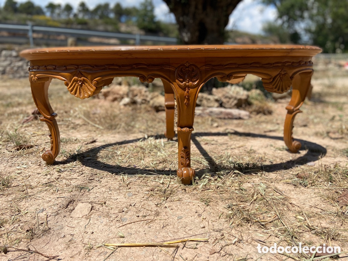 Antig&uuml;edades: Espectacular mesa de centro isabelina - Foto 12