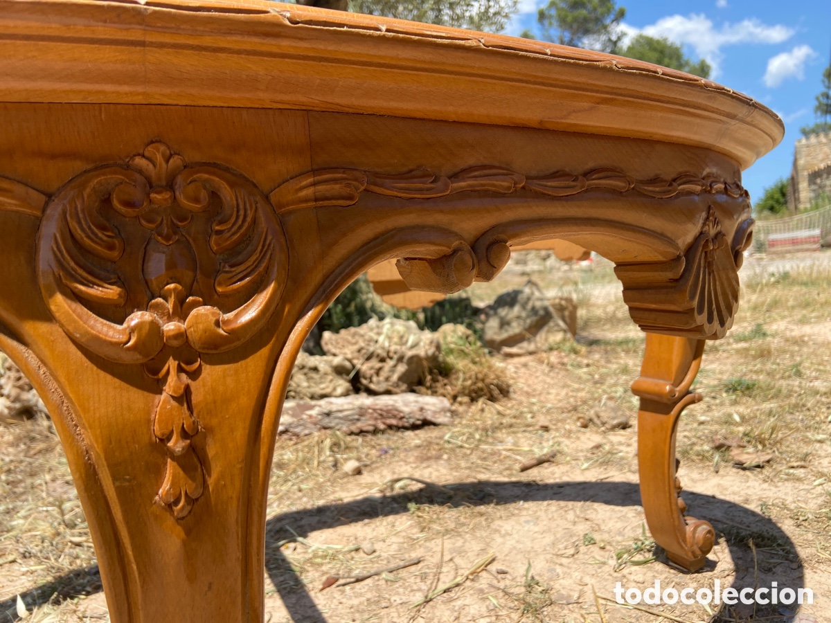 Antig&uuml;edades: Espectacular mesa de centro isabelina - Foto 13
