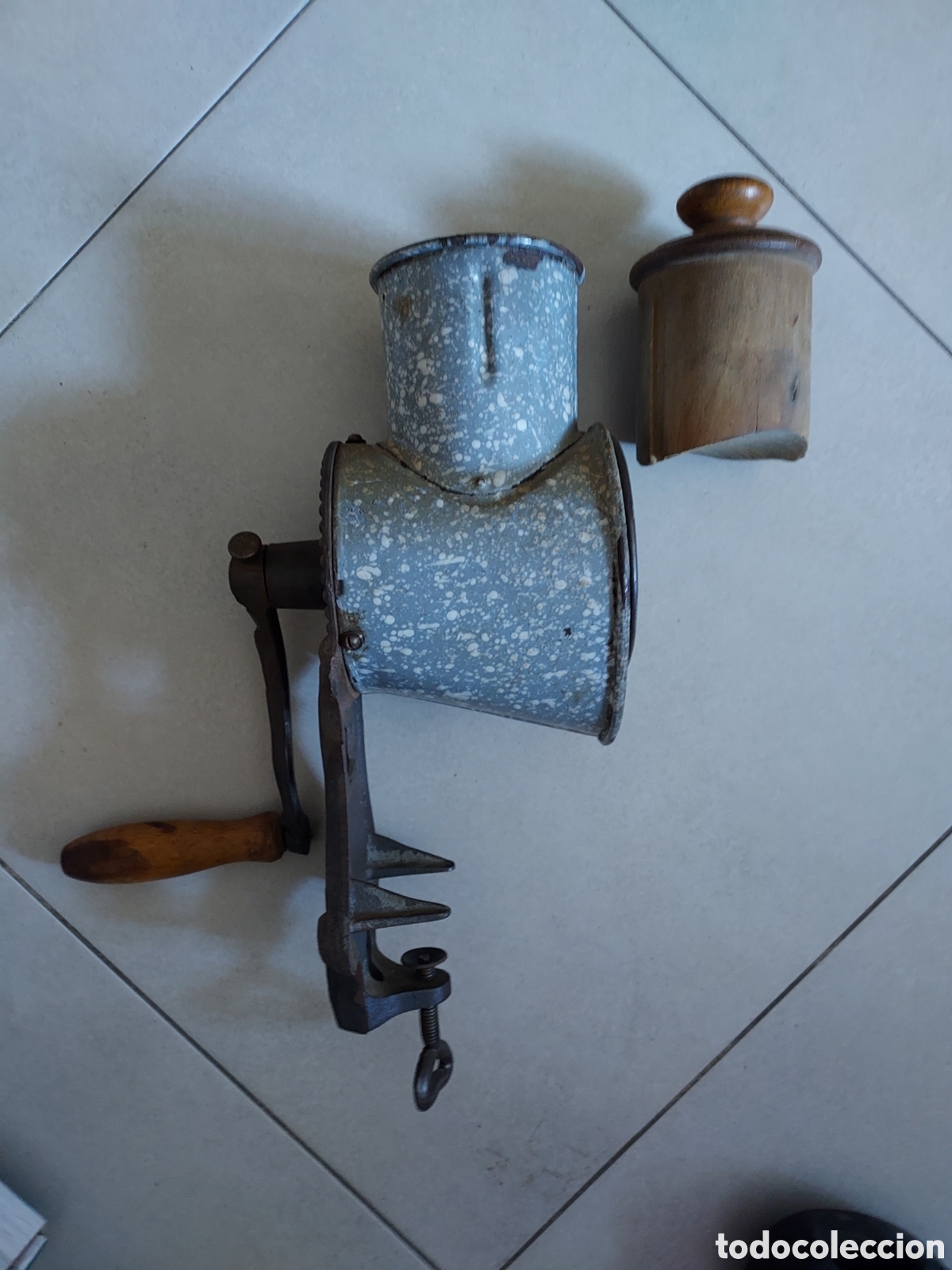 Antig&uuml;edades: Picadora antigua, marca IDA original - Foto 4