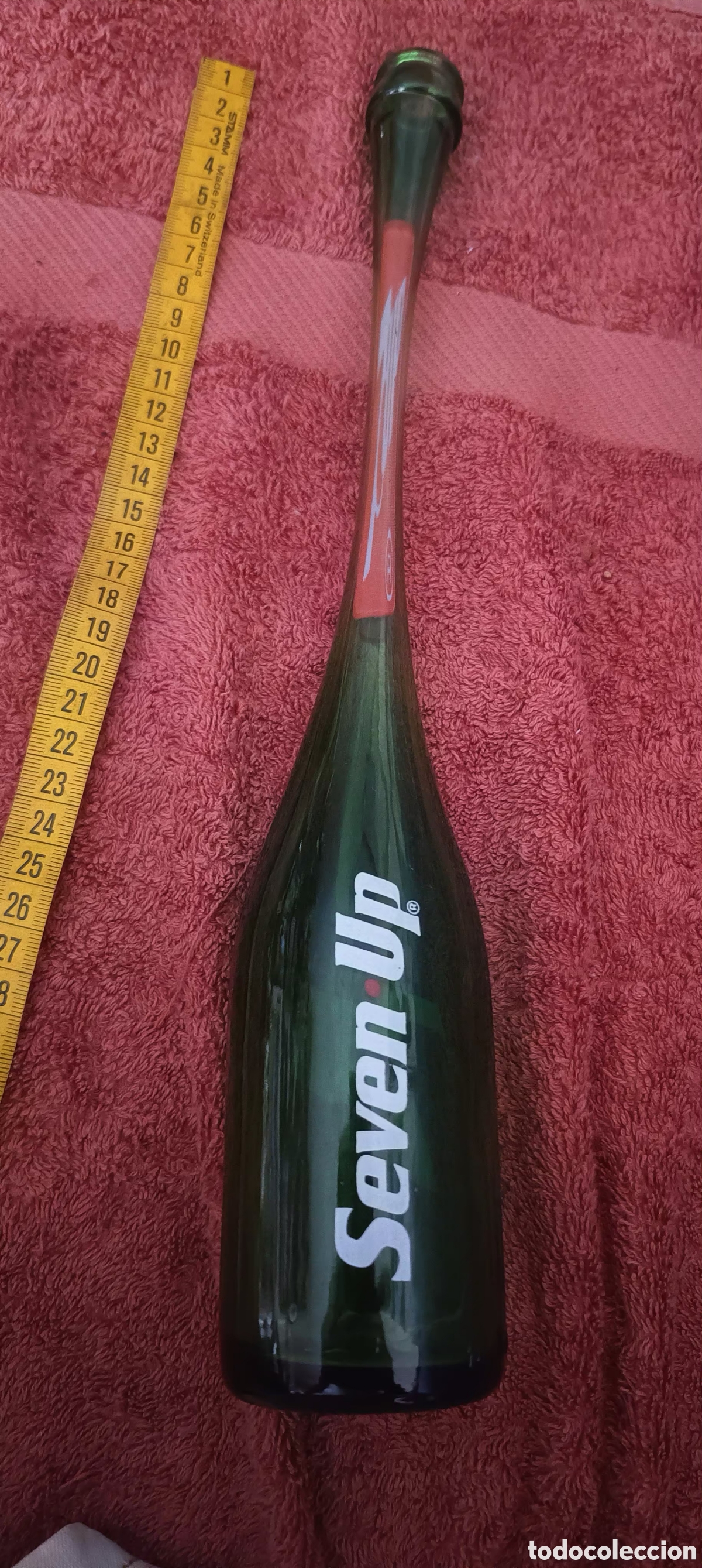 Antig&uuml;edades: Botella de 7 up 200 cl - Foto 2