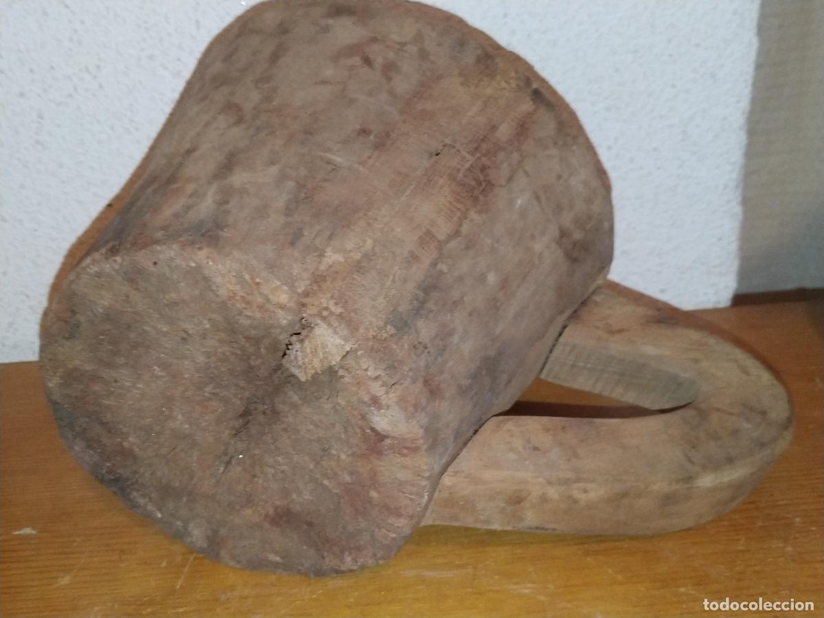 Antig&uuml;edades: Mortero mazizo pastoril con asa - Foto 7