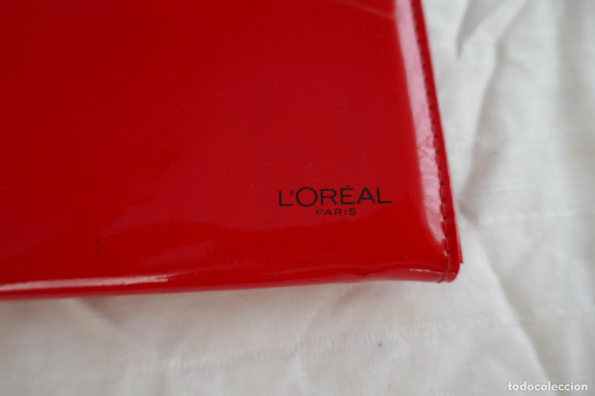 Antig&uuml;edades: CARTERA LOR&Aacute;L PAR&Iacute;S DE COLOR ROJO. - Foto 3