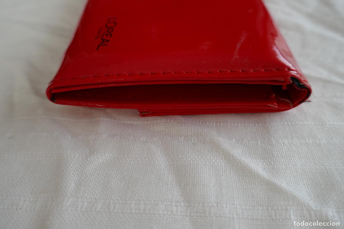 Antig&uuml;edades: CARTERA LOR&Aacute;L PAR&Iacute;S DE COLOR ROJO. - Foto 4
