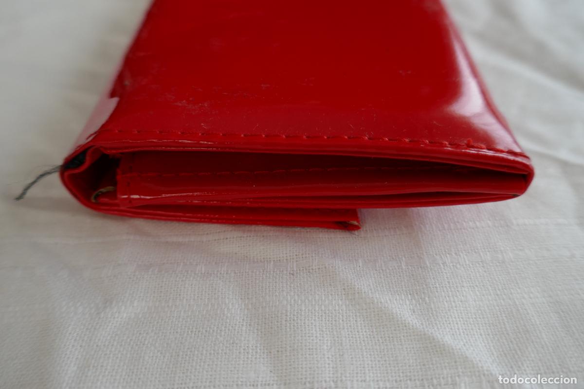 Antig&uuml;edades: CARTERA LOR&Aacute;L PAR&Iacute;S DE COLOR ROJO. - Foto 5