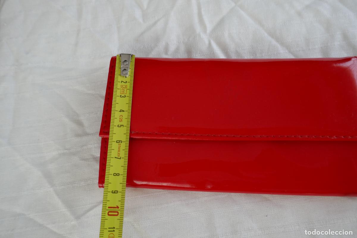 Antig&uuml;edades: CARTERA LOR&Aacute;L PAR&Iacute;S DE COLOR ROJO. - Foto 9