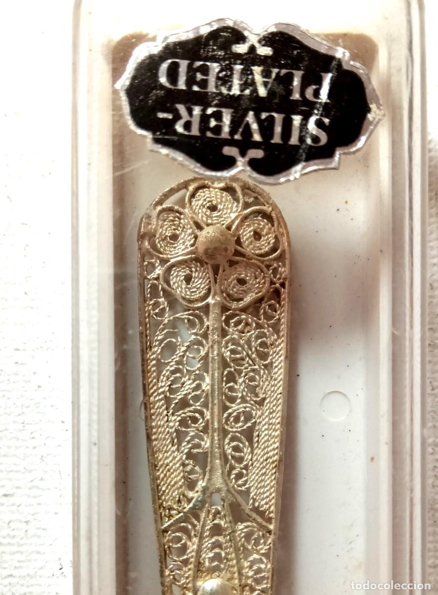 Antig&uuml;edades: ANTIGUA CUCHARILLA DE COLECCION . LABRADA - Foto 2