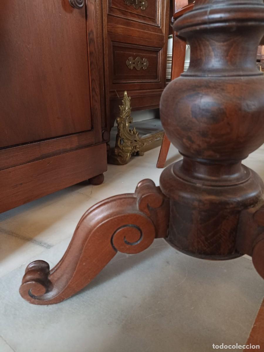 Antig&uuml;edades: Banqueta de Piano de caoba - Foto 4